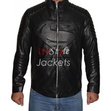  Amazing Man Of Steel Black Superman Jacket