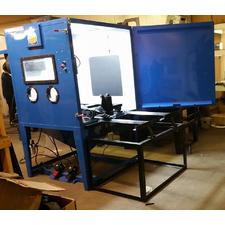 BLAST CABINET WITH TURNTABLE Model BB-4100LED-BVT-HD-TT