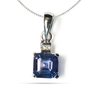Silver Pendant of 0.78 Cara...