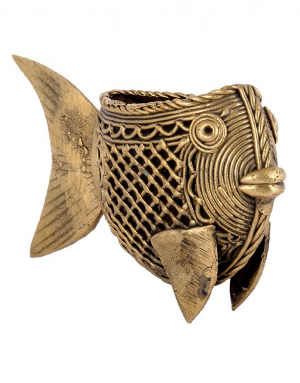 Buy Brass Natural Fish Engr...