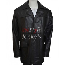 Donal Logue Gotham TV Series Leather Jacket