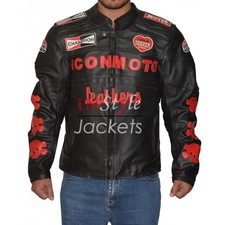 Cherry Darling Planet Terror Biker Men Jacket