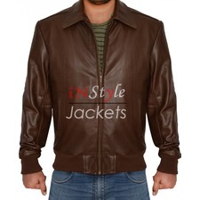 Fonzie Happy Days Brown Leather Jacket