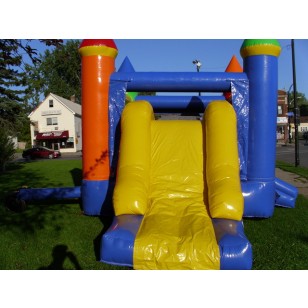 Kids Rainbow Bounce Slide C...