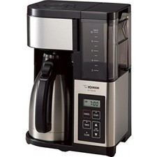 Zojirushi EC-YSC100 Fresh Brew Plus Thermal Carafe Coffee Maker, 10 Cup, Stainless Steel/Black