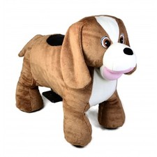 Motorized Plush Ride on Toy