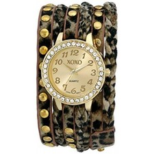 XOXO Women's XO5670 Analog Display Quartz Beige Watch