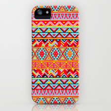 India Style Pattern (Multicolor) iPhone & iPod Case