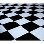 20' x 20' Checkered Portable Dance Floor
