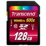 Transcend 128GB SDXC Class10 UHS-1 Flash Memory Card Up to 90 MB/s (TS128GSDXC10U1)