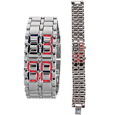 Faceless Hidden LED Watches