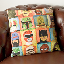 Heroes and Villains Cushion