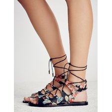 Spring It On Lace Up Sandal
