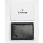 Farah Ottam Leather Vertical Wallet