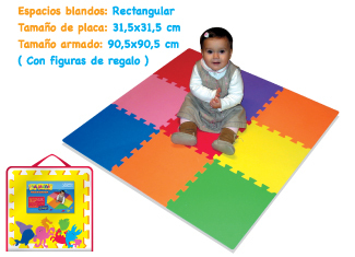 SET PISO GOMA EVA RECTANGULAR 