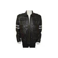Leon Kennedy Resident Evil 6 Black Jacket