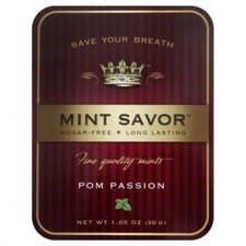 MINT SAVOR, MINT TIN PMGRNT PSSNFRT, 1.05 OZ, (Pack of 12)