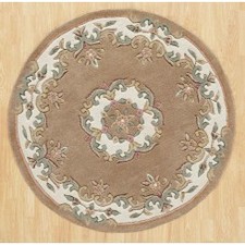 Royal Beige Circle Traditional Rug By Oriental Weavers