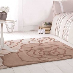 Infinite Petal Beige Rug By...