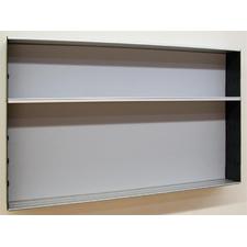 18" / 10" Set of 2 Display Case with Windows and End Caps