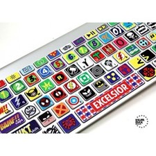 Macbook Keyboard Super Hero Skin / Vinyl Decals
