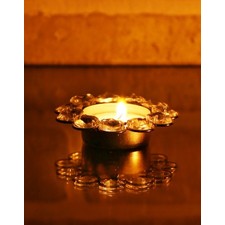Buy Elegant Designs Fashion Crystal Designs Candle Holder Online At Rajrang