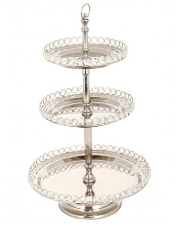 Natural Crystal-Metal Three...