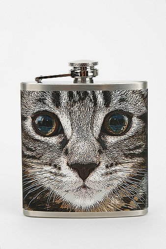 Cat Face Flask