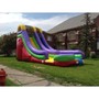 18' Single Lane Water Slide - Wet or Dry Slide - Retro