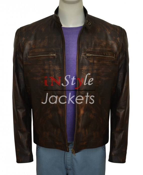 Tom Cruise Brown Distressed...