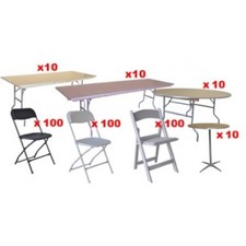 Tables and Chairs Professional Package