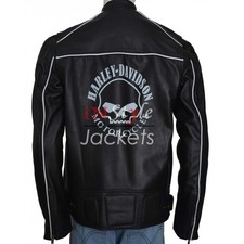  Harley Davidson Willie G Reflective Skull Motorcycle Jacket
