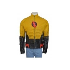 Eobard Thawne Reverse Flash Leather Jacket