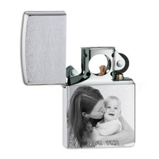 מצית זיפו עם צריבת תמונה