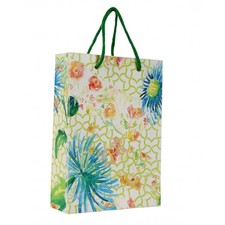 Multi Color Abstract Printed Recycled Paper Gift Bags