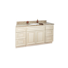 ANTIQUE WHITE BATHROOM CABINETS