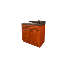 CHERRY WOOD BATHROOM CABINETS