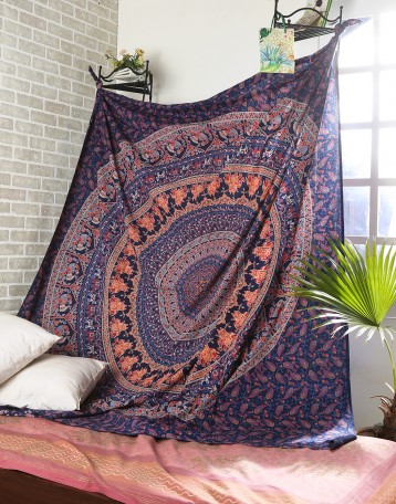 Wall Hangings | Blue Tapest...