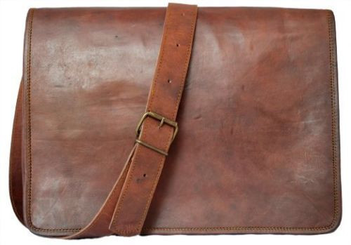 Vintage Leather Messenger B...