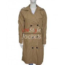 Jennifer Lopez Beige Color Long Coat