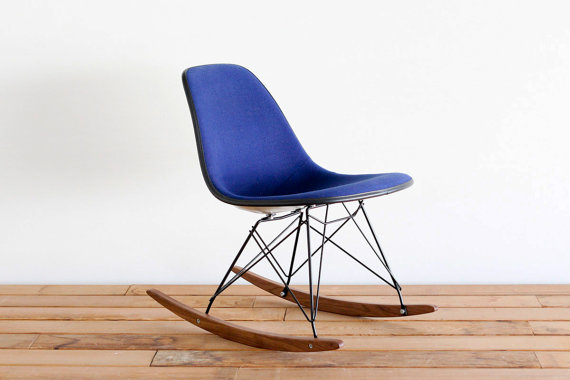 Navy Blue Eames Girard Hops...