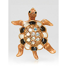 Jay Strongwater - Turtle Charm