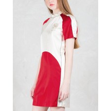 Opening Ceremony Bonsai Embroidered Silk Varsity Dress
