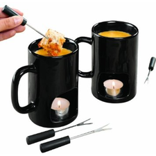 Amazon.com: Personal Fondue Mugs, Set of 2 by WalterDrake: Home & Kitchen