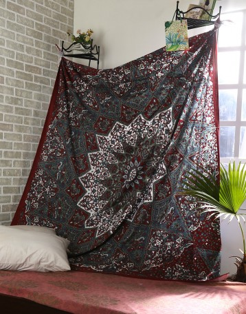 Maroon Tapestry