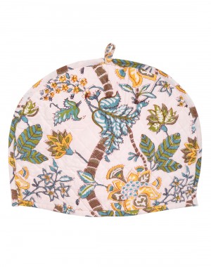 Floral Hand Block Printed O...