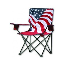 Quik Chair US Flag Folding Chair
