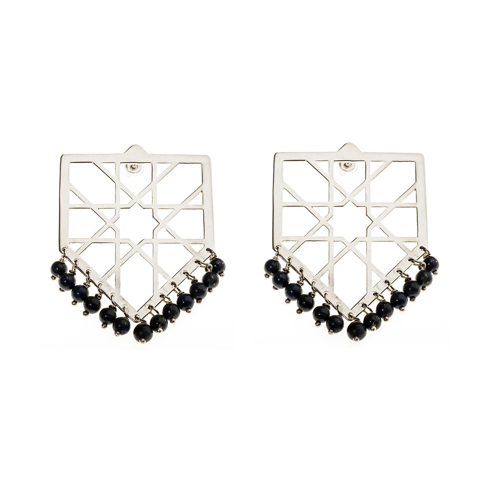 Alhambra triangle drop earr...