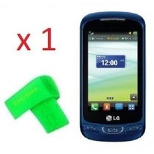 1 x LG Xpression 2 C410 Screen Protector Guard CLEAR PRE-CUT No Cutting Require Perfect Fit   EXTREME BRAND (1 x Clear Scrren Protector)