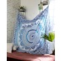 Cotton Blue Mandala Taapestry